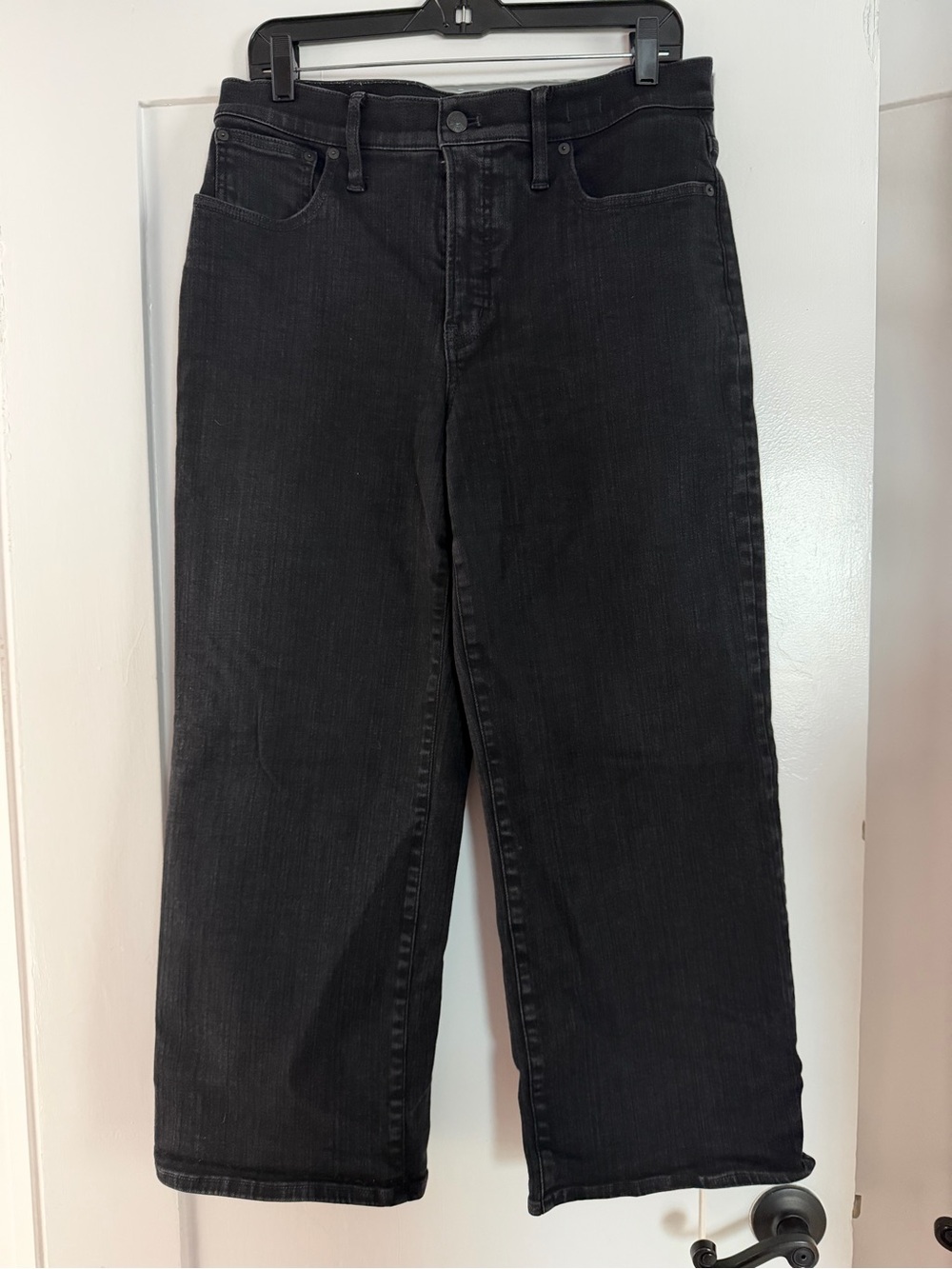 Women's Black Madewell “the perfect vintage wide-Leg Jeans